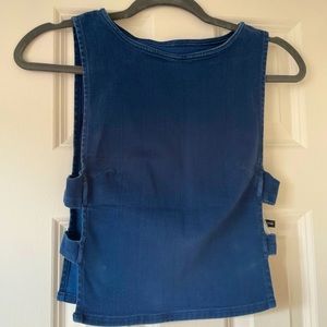 3x1 Cropped denim top!